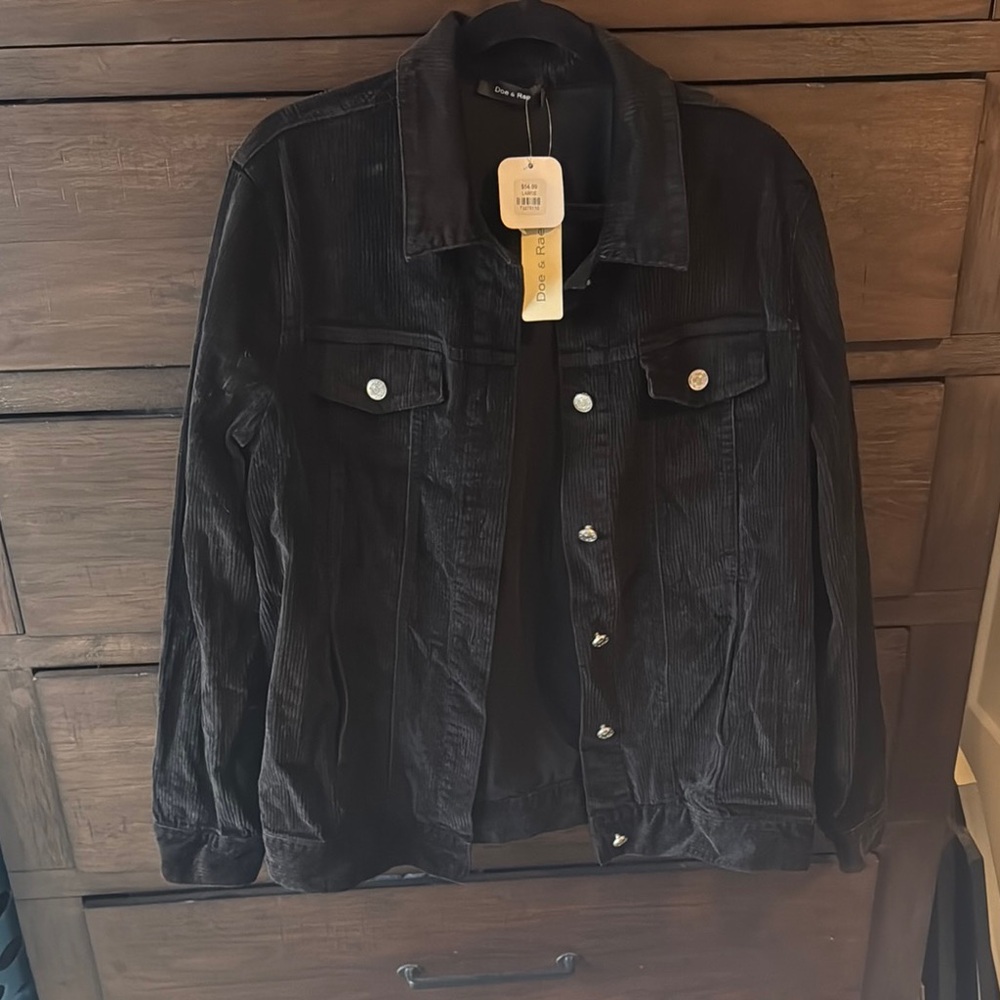 Woman’s Black corduroy Jacket